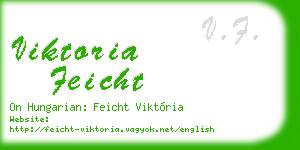 viktoria feicht business card